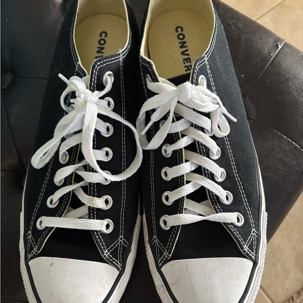 Converse Black and White Sneakers